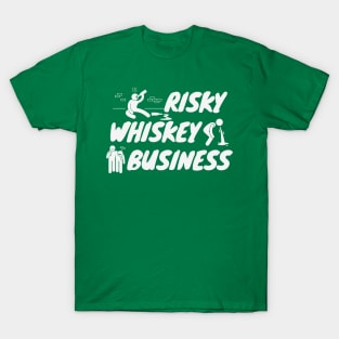 Risky Whiskey Business St Patrick's Day T-Shirt